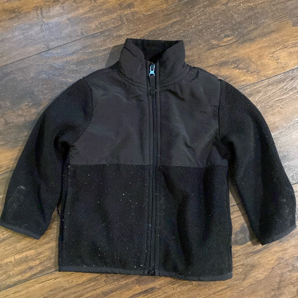 Children's Place black fleece jacket
